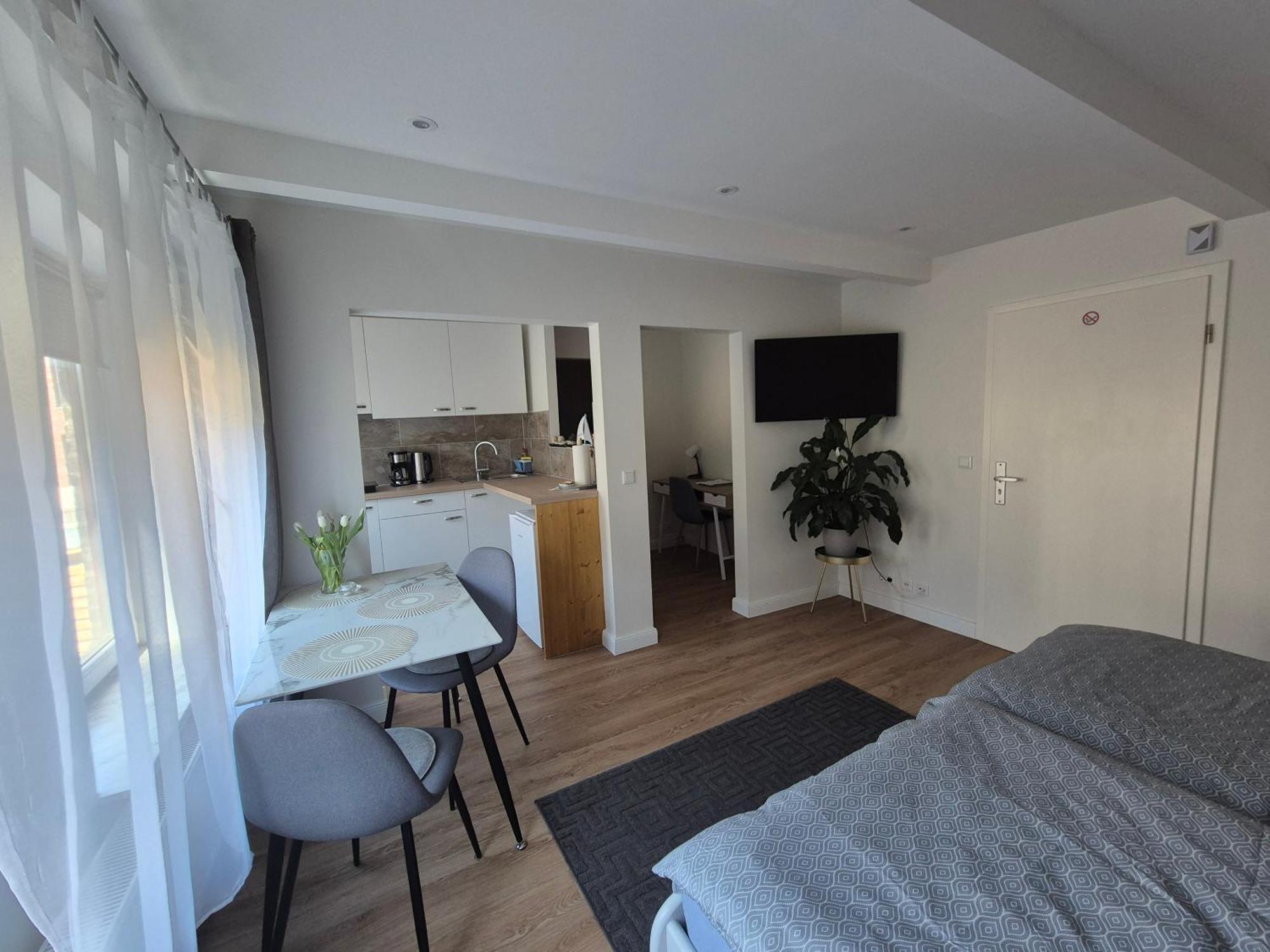 Ruhige Einzimmerwohnung Flensburg Bagian luar foto