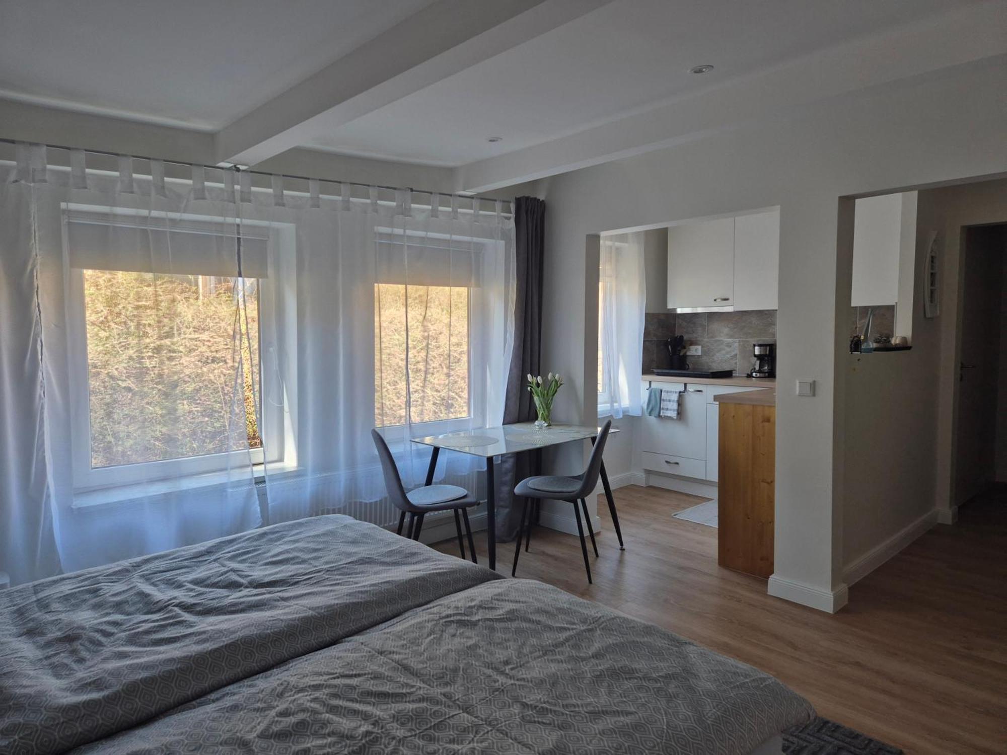 Ruhige Einzimmerwohnung Flensburg Bagian luar foto